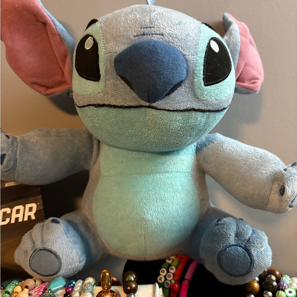 Disney Stitch Plush Toy - Blue and Pink